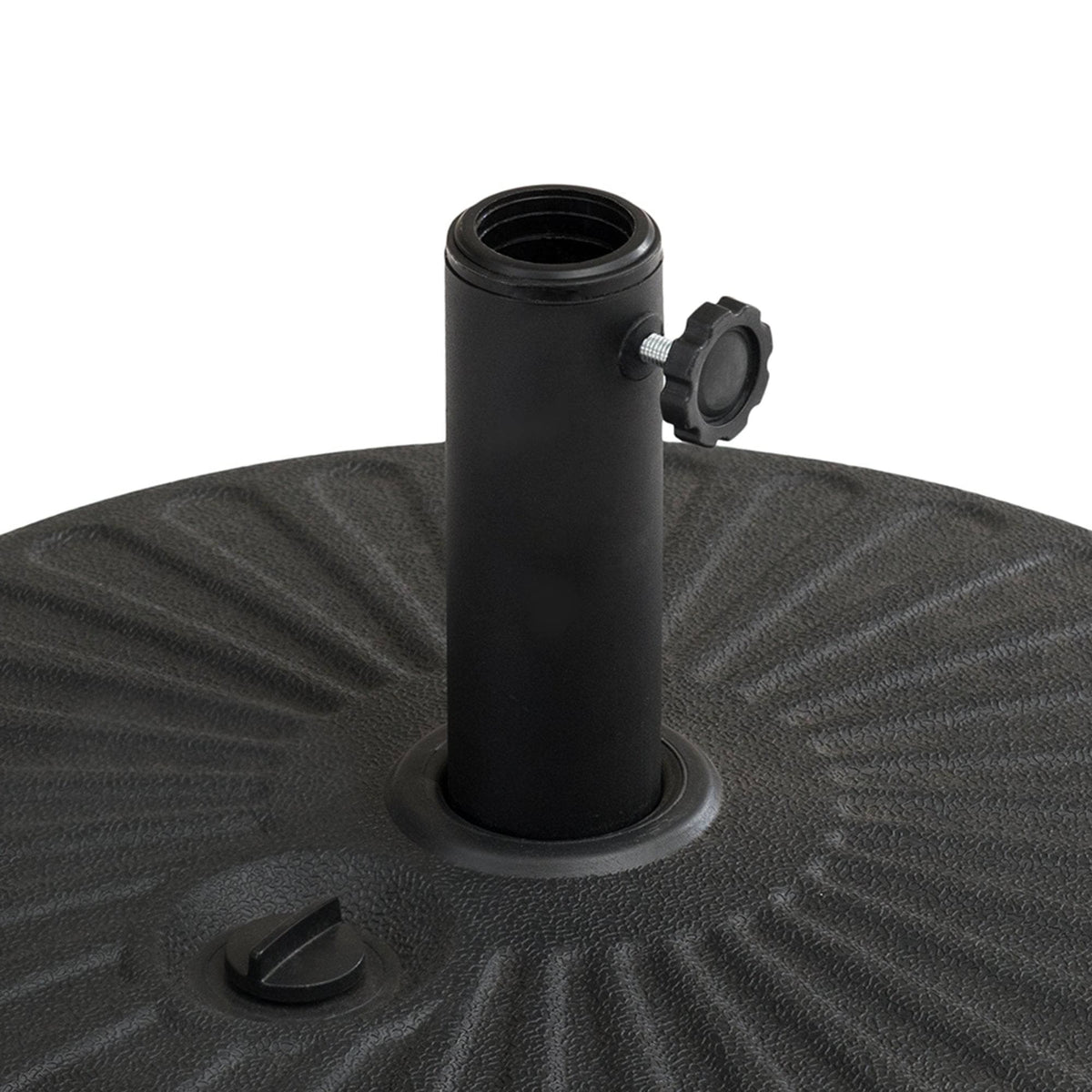 SUNJOY Universal HDPE Patio Umbrella Base - Water & Sand Inject.