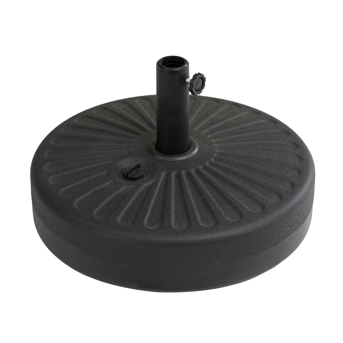 SUNJOY Universal HDPE Patio Umbrella Base - Water & Sand Inject.